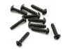 Axial M3x12mm Hex Socket Tapping Button Head (Black) (10)