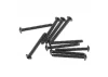 Axial M3x25mm Hex Socket Tapping Button Head (Black) (10)