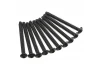 Axial M3x30mm Hex Socket Tapping Button Head (Black) (10)
