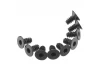 Axial M3x6mm Hex Socket Tapping Flat Head (Black) (10)