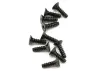 Axial M3x10mm Hex Socket Tapping Flat Head (Black) (10)