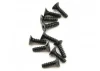 Axial M3x10mm Hex Socket Tapping Flat Head (Black) (10)
