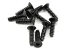 Axial M3x12mm Hex Socket Tapping Flat Head (Black) (10)