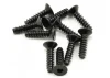 Axial M3x12mm Hex Socket Tapping Flat Head (Black) (10)