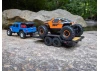 Axial SCX24 1:24 Flat Bed Vehicle Trailer with LED Taillights