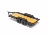 Axial SCX24 1:24 Flat Bed Vehicle Trailer with LED Taillights