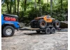 Axial SCX24 1:24 Flat Bed Vehicle Trailer with LED Taillights