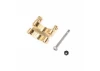 Rear Upper Link Mount - Brass: SCX24