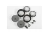 1.9 MW19 Beadlock Wheels - Gray (2) ** CLEARANCE **