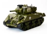 Brother RC Tank 1:18 Usa M4A3 Sherman Green