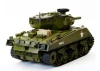 Brother RC Tank 1:18 Usa M4A3 Sherman Green