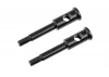 Corally Front Wheel Axle Ssx-10 - Steel - 2 Pcs