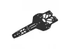 Corally Chassis Fsx-10 - Graphite 2.5mm - 1 PC
