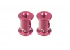 Corally Aluminium. Spacer Holder - D - 9mm - 2 Pcs