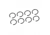 Corally C-Clips 7mm - Steel - 8 Pcs