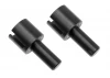 Corally One-Way Outdriv E Cups - Chrome Steel - 2 Pcs