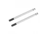 Corally Shock Shaft - Front - Steel - 2 Pcs