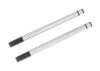 Corally Shock Shaft - Front - Steel - 2 Pcs