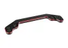Corally Ackerman Plate Aluminium 7075 Hard Anodised Black/Red