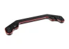 Corally Ackerman Plate Aluminium 7075 Hard Anodised Black/Red