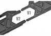 Corally Suspension Arm Long V2 Lower Rear Composite 1 PC