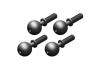 Corally Pivot Ball - Steel - 4 Pcs