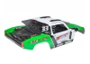 Corally Body Shiroi + Driver Interior + Roll Cage + Body Accessories - Green Cut