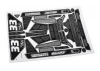 Team Corally Body Decal Sheet Shiroi 1Pc