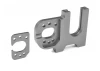 Corally Motor Mount With Insert - Aluminium