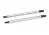 Corally Shock Shaft - 61mm - Front - Steel - 2 Pcs