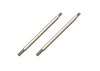 Corally Shock Shaft - 61mm - Front - Steel - 2 Pcs