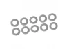 Corally Shim Rings - 6X11X0.2mm - Steel - 10 Pcs