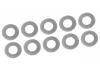 Corally Shim Rings - 6X11X0.2mm - Steel - 10 Pcs
