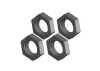 Corally Wheel Nut - Aluminium - 4 Pcs