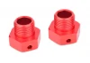 Corally Wheel Hex Adapter - Wide RTR - Aluminium - 2 Pcs