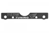 Corally Suspension Arm Mount Fr Swiss 7075 T6 3mm Hard BL.