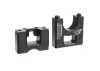 Corally Center Diff Bulkhead S Wiss Made 7075 T6 Black Made I