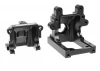 Corally Gearbox Case Set-Swiss Made 7075 T6 Black