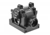 Corally Gearbox Case Set-Swiss Made 7075 T6 Black