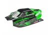 Corally Polycarbonate Body Asuga Xlr Painted Green Cut 1 PC