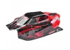 Corally Polycarbonate Body Asuga Xlr Painted Red Cut 1 PC