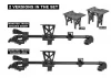 Corally Xtreme Chassis Brace Kit - Fits All TC 1:8 MT Cars