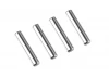 Corally Xd Wheel Hex Pin 2.5X12mm Steel - 4 Pcs