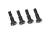 Corally Xd Hinge Pin Screw Steel - 4 Pcs