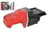 Corally Polycarbonate Body Furago Xd Painted/Cut/Decals Red