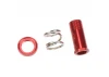 Corally Xd Servo Saver Tube + Nut + Spring - Aluminium