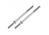 Corally Turnbuckle 80 mm - M3 - Steel - 2 Pcs