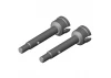 Corally Wheel Shaft - Rear - Steel - 2 Pcs