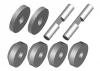 Corally Planetary Diff Gears - Metal - 1 Set