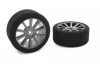 Corally Attack Foam Tires - 1:10 Gp Touring - 37 Shor